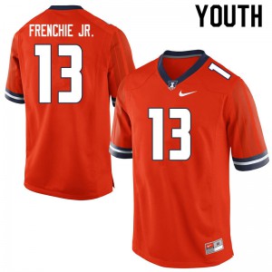 Youth Illinois Fighting Illini James Frenchie Jr. #13 Alumni Orange Jersey 784597-635